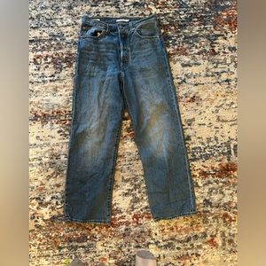 Levi’s rib cage straight jeans. Worn handful of times just a little short